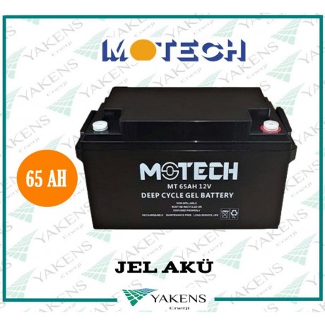 65 Amper Jel Akü Motech