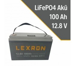 100Ah 12.8V LiFePO4 Pil Lityum Akü Lexron 