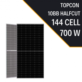 700 Watt Half Cut 10BB Bıfacıal Topcon Monokristal Güneş Paneli Lexron