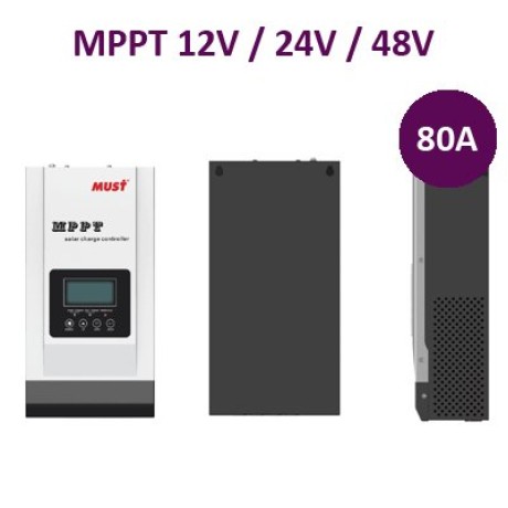 80 Amper Mppt 12/24/48V Solar Şarj Cihazı Must