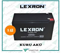 9 Ah Amper 12V Agm Kuru Akü Lexron 