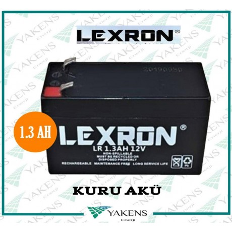 Lexron 1.3 AH 12V Kuru Akü