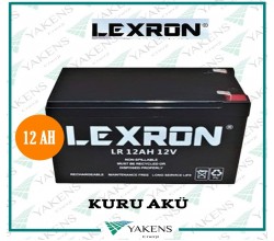 12 Ah Kuru Akü 12V Lexron 