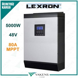 5000W 48V MPPT Şarjlı Akıllı İnverter Lexron