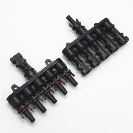 MC4 Konnektör Dörtleme Bağlantı Seti (1 Dişi 1 Erkek)