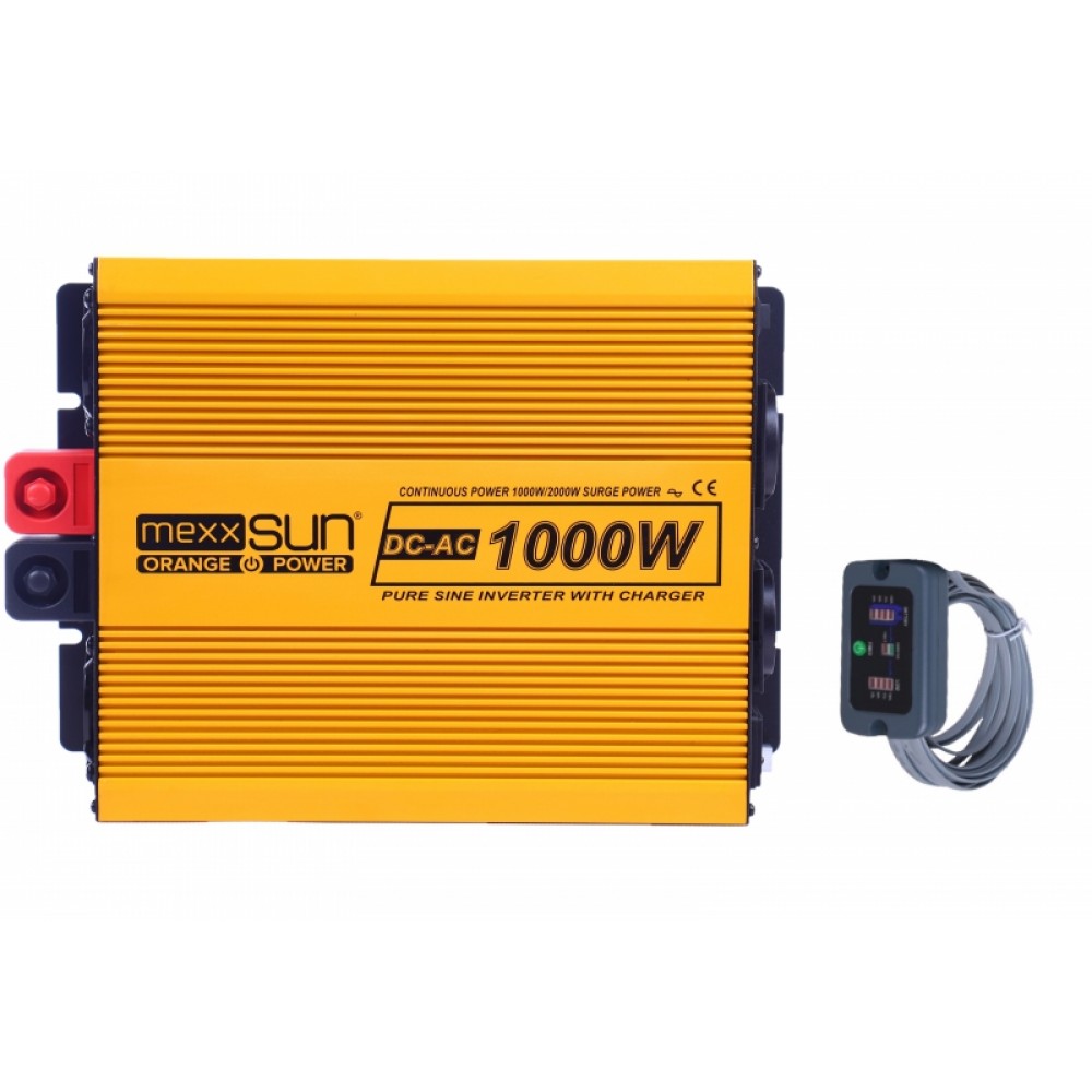 1000 Watt 12V Ekranlı Tam Sinüs Şarjlı İnverter Mexxsun
