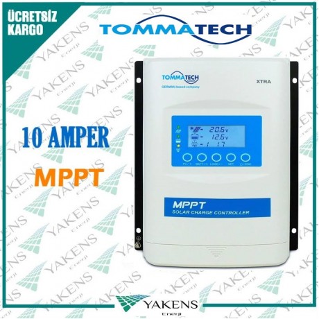 Tommatech 10A-100V 12/24 MPPT Şarj Kontrol Cihazı