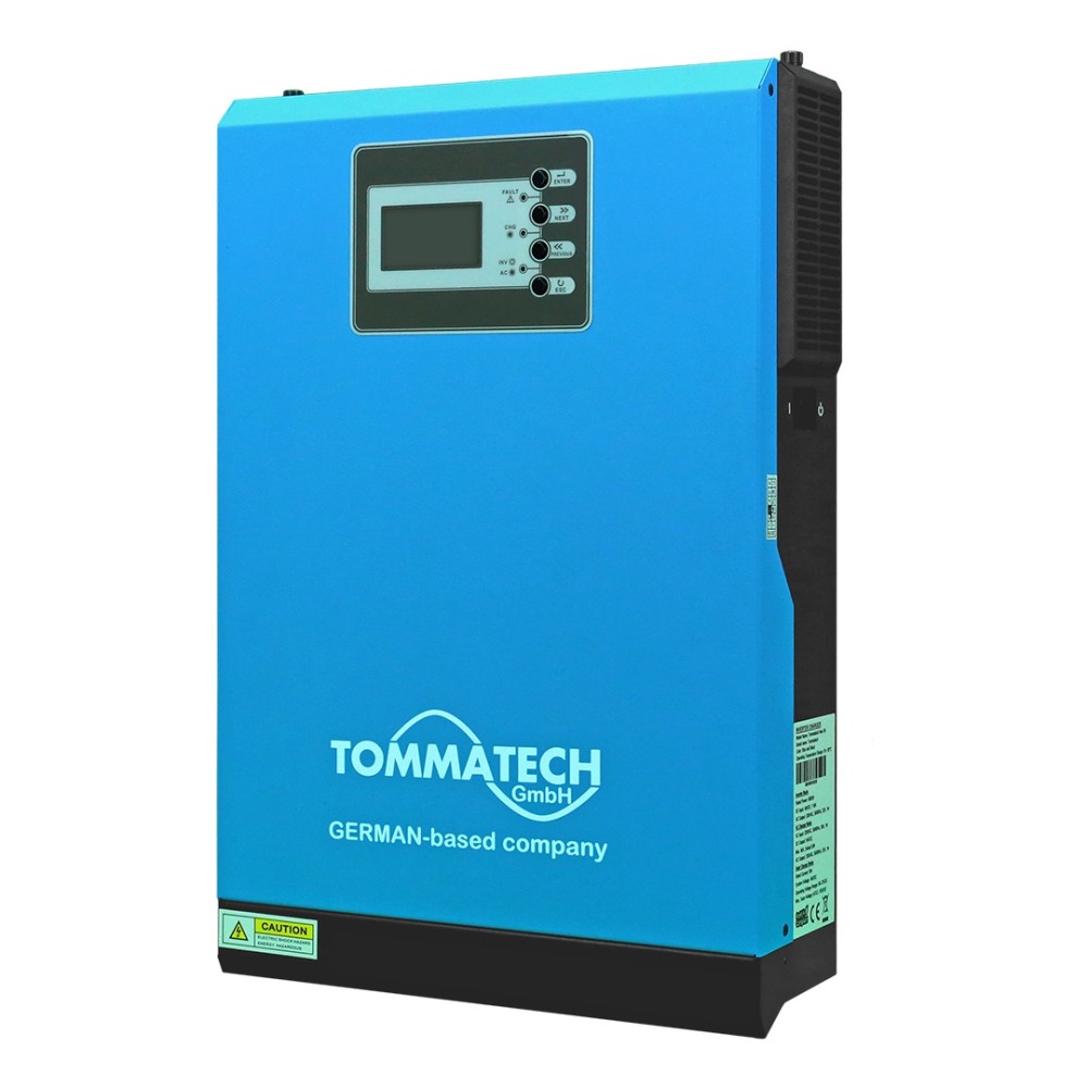 Tommatech 5000W / 48V Mppt Şarjlı Akıllı İnverter NEW 5K MPPT (60A Mppt Şarjlı)