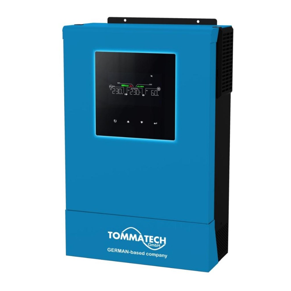 TommaTech Plus 5.6K 48V MPPT 1Faz Akıllı İnverter