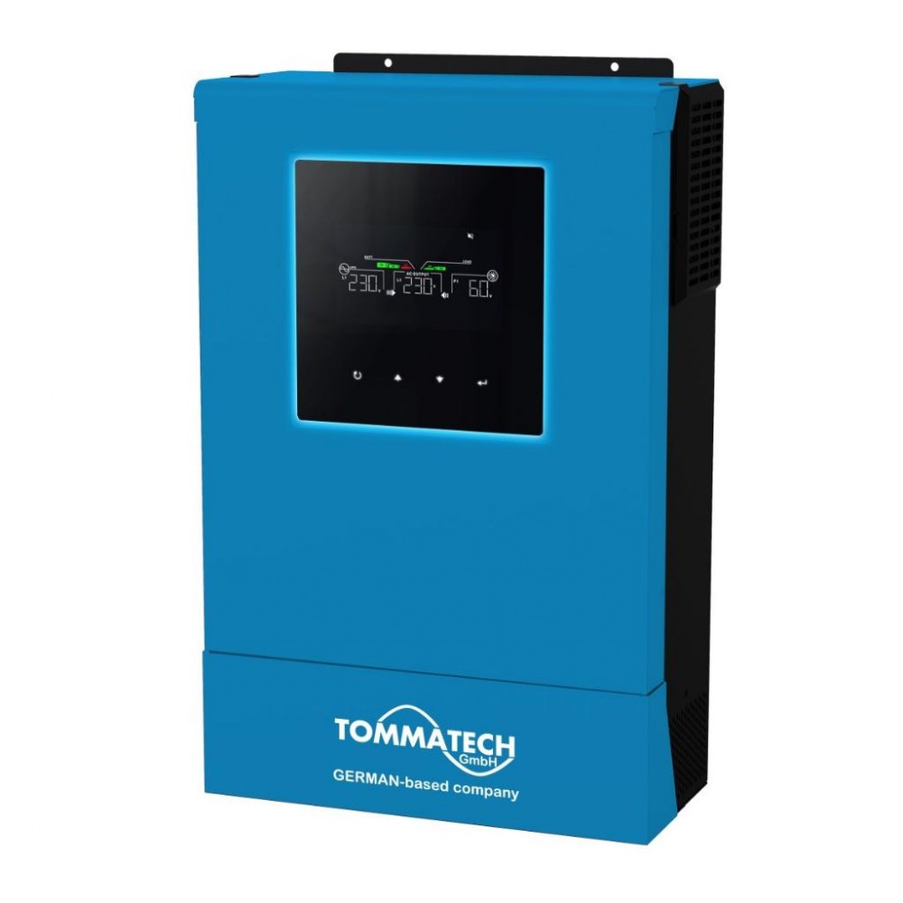TommaTech Plus 5.6K 48V MPPT 1Faz Akıllı İnverter
