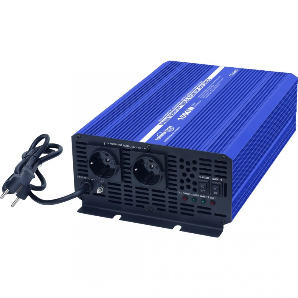1500W 12V Modifiye Sinüs UPS İnverter Tommatech