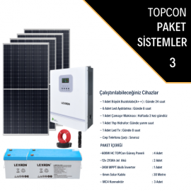 TOPCON BAĞ EVİ PAKETİ (PAKET 3) TOPCON BAĞ EVİ PAKETİ (PAKET 3)