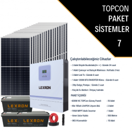 TOPCON KLİMALI BÜYÜK EV PAKETİ (PAKET 7) TOPCON KLİMALI BÜYÜK EV PAKETİ (PAKET 7)